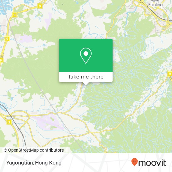 Yagongtian map