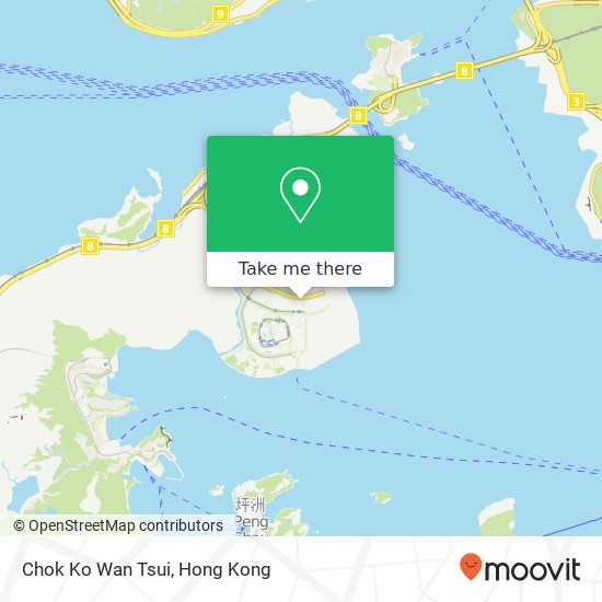 Chok Ko Wan Tsui map