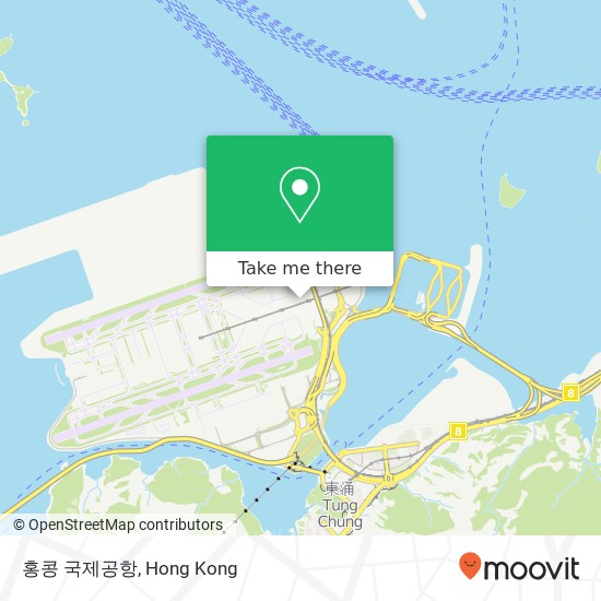 홍콩 국제공항地圖