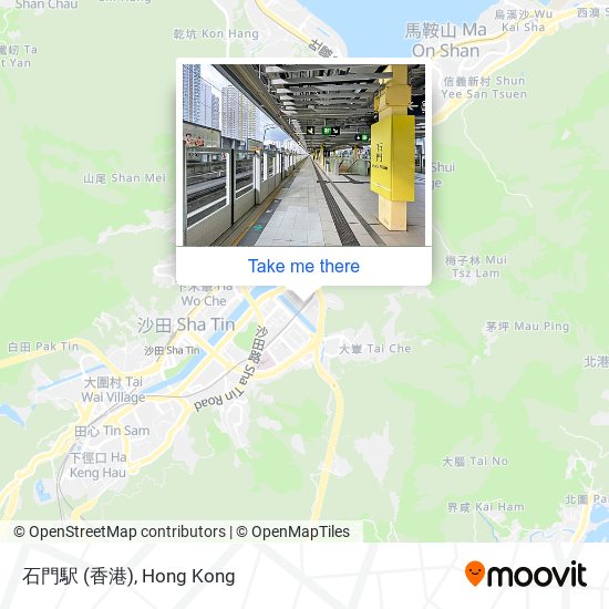 石門駅 (香港) map