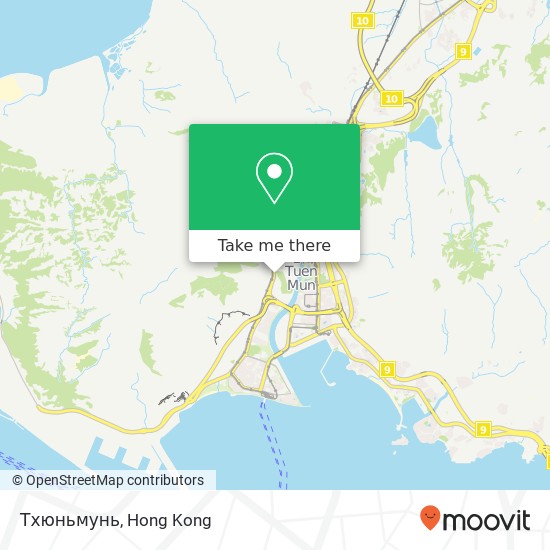 Тхюньмунь map