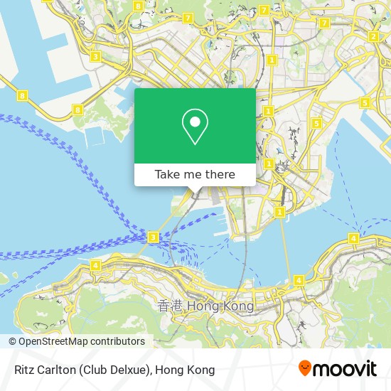 Ritz Carlton (Club Delxue) map