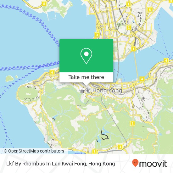 Lkf By Rhombus In Lan Kwai Fong map