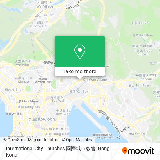 International City Churches 國際城市教會 map