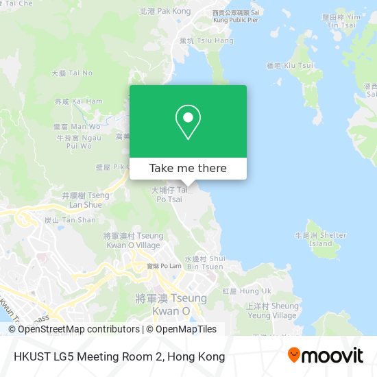 HKUST LG5 Meeting Room 2 map