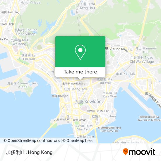 加多利山 map