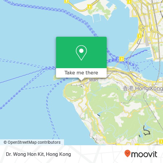 Dr. Wong Hon Kit map