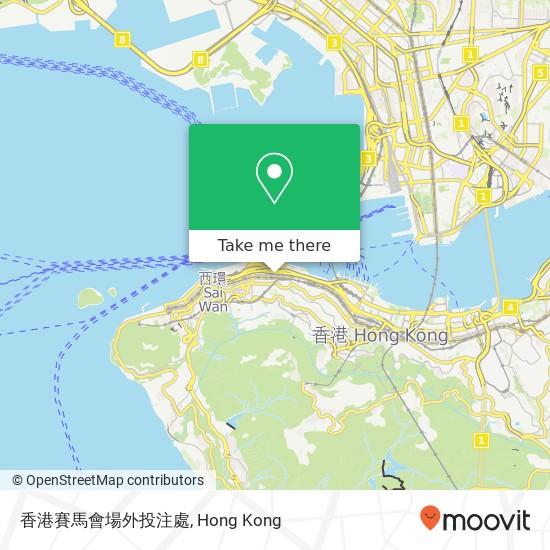 香港賽馬會場外投注處 map