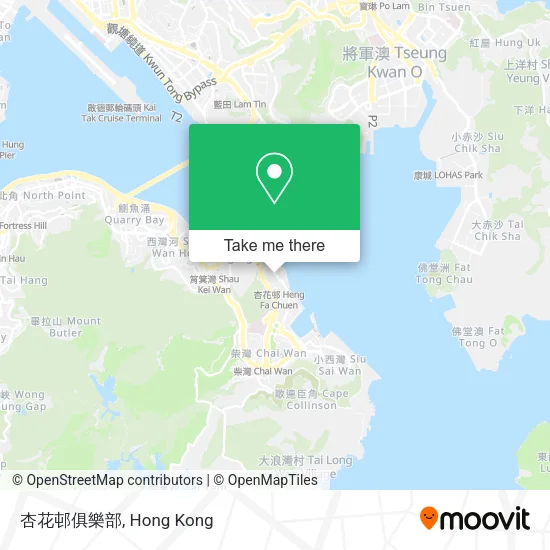 杏花邨俱樂部 map