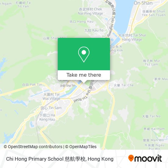 Chi Hong Primary School 慈航學校地圖