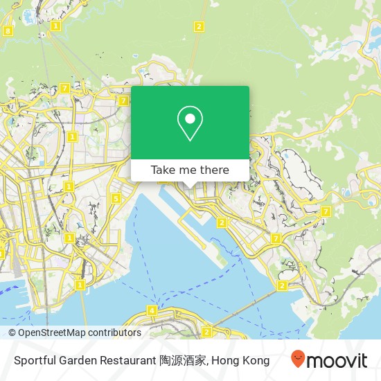 Sportful Garden Restaurant 陶源酒家地圖