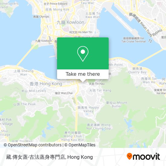 藏.傳女蒸-古法蒸身專門店地圖