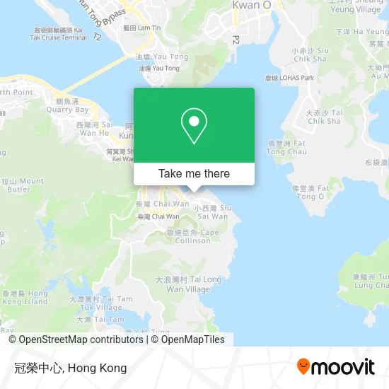 冠榮中心地圖