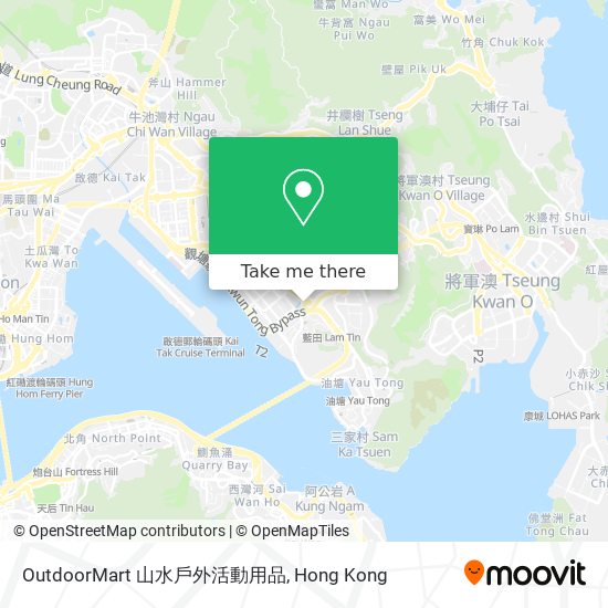 OutdoorMart 山水戶外活動用品 map