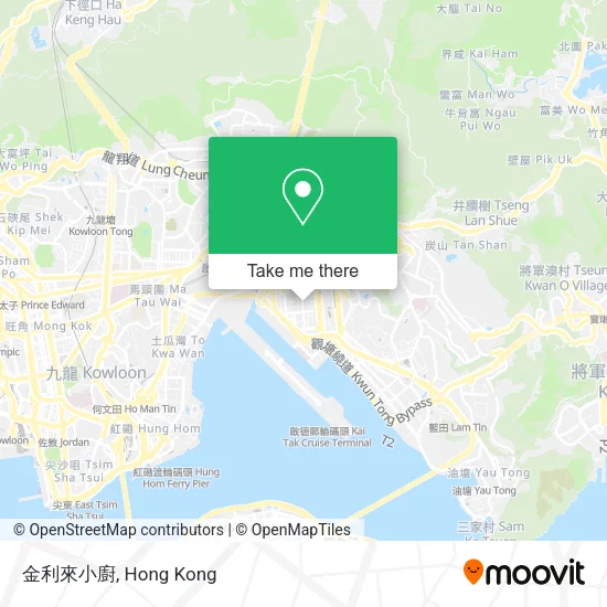 金利來小廚地圖