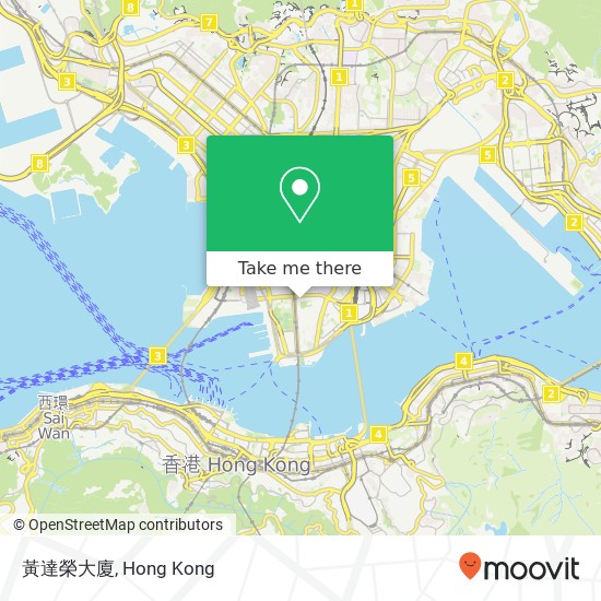 黃達榮大廈 map