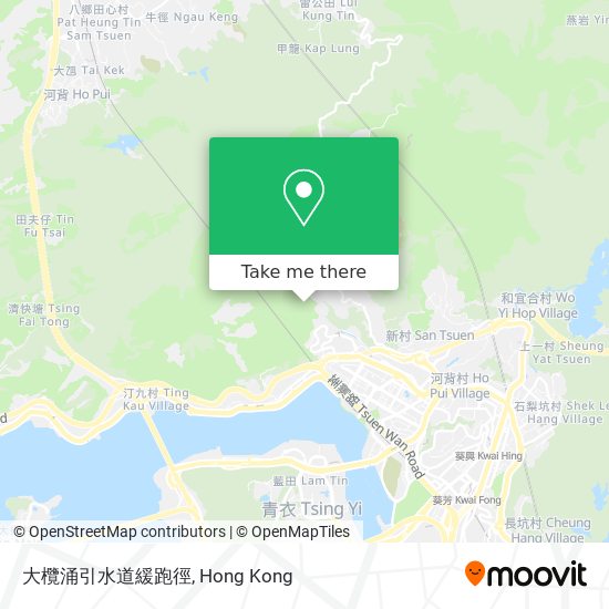 大欖涌引水道緩跑徑 map