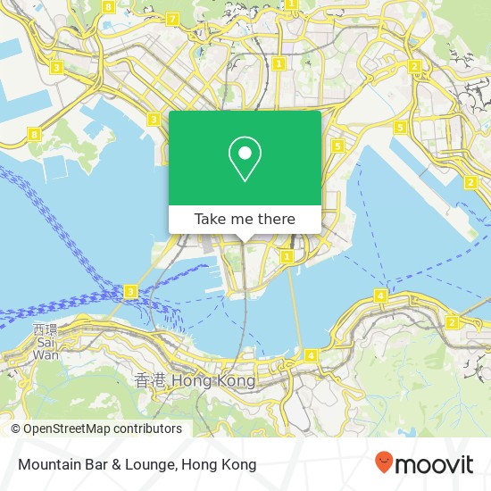 Mountain Bar & Lounge map