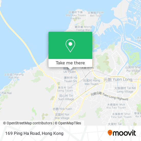 169 Ping Ha Road map