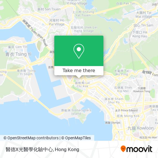 醫德X光醫學化驗中心 map