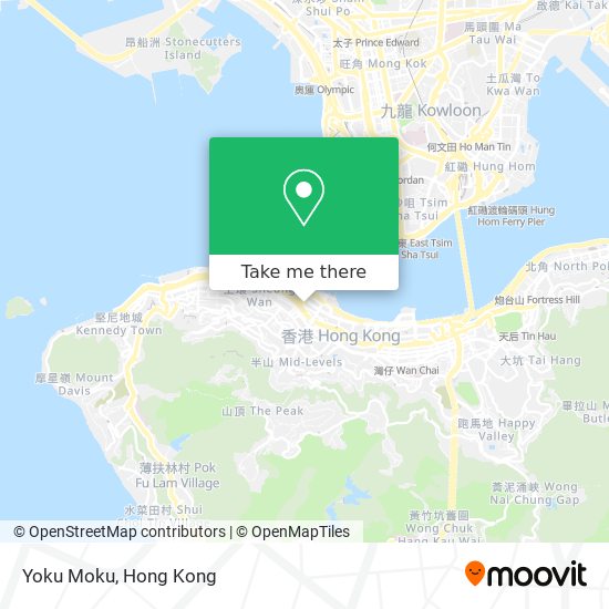 Yoku Moku map