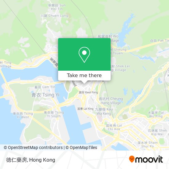 德仁藥房地圖