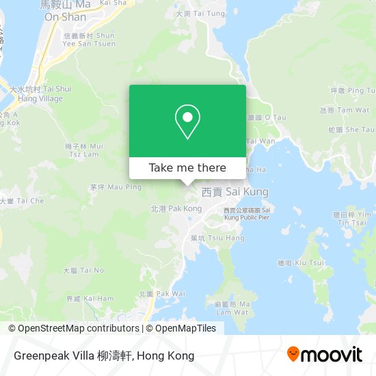 Greenpeak Villa 柳濤軒 map