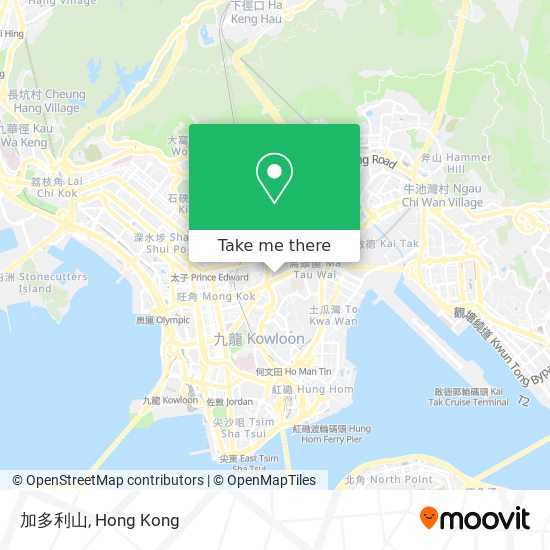 加多利山 map