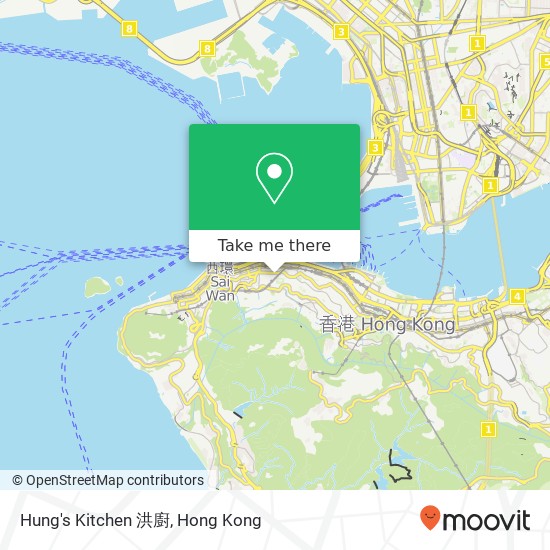 Hung's Kitchen 洪廚 map