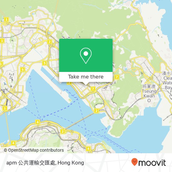 apm 公共運輸交匯處 map