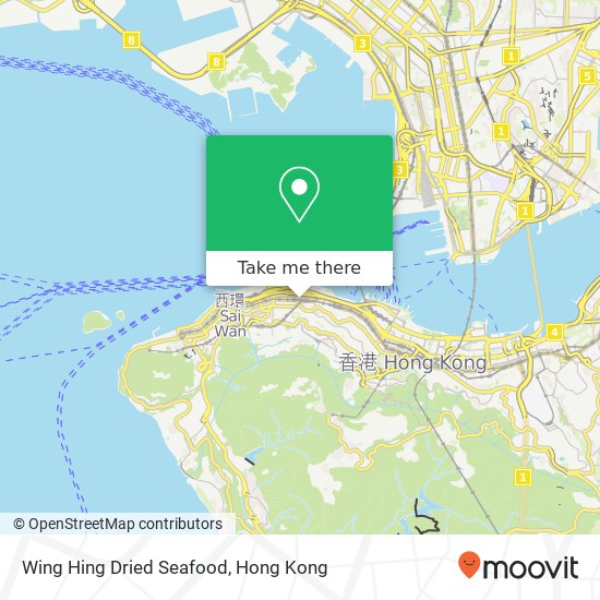 Wing Hing Dried Seafood map