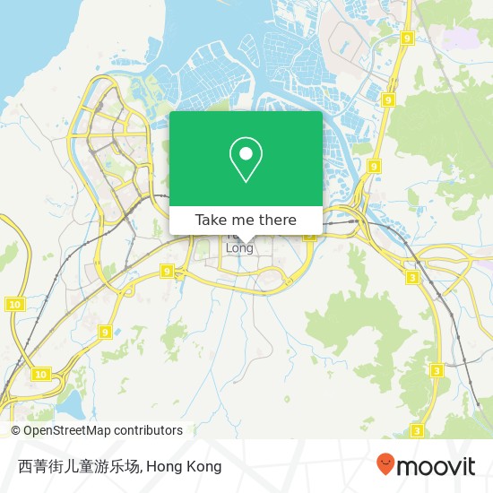 西菁街儿童游乐场 map