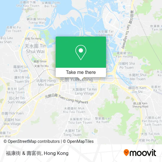 福康街 & 壽富街地圖