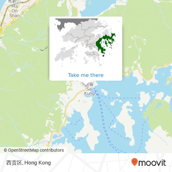 西贡区 map