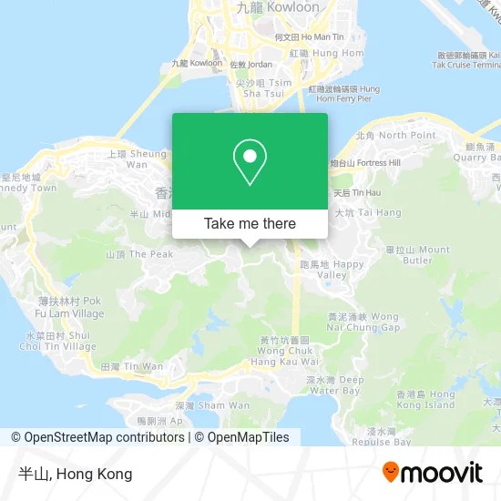 半山 map