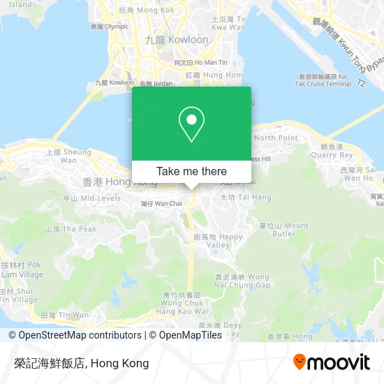 榮記海鮮飯店地圖