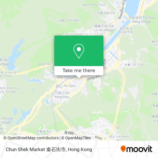 Chun Shek Market 秦石街市 map