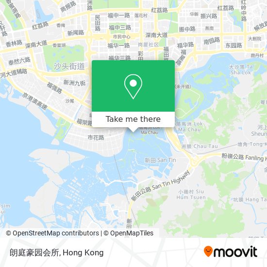 朗庭豪园会所地圖