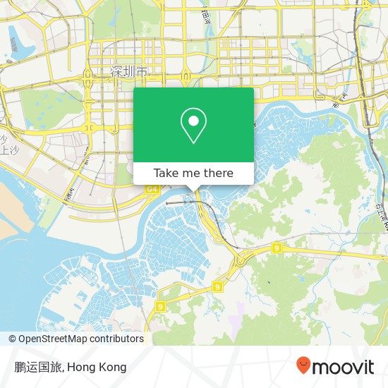 鹏运国旅 map