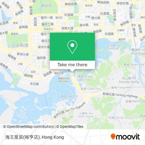海王星辰(裕亨店) map