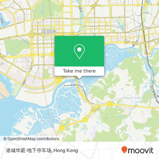 港城华庭-地下停车场 map