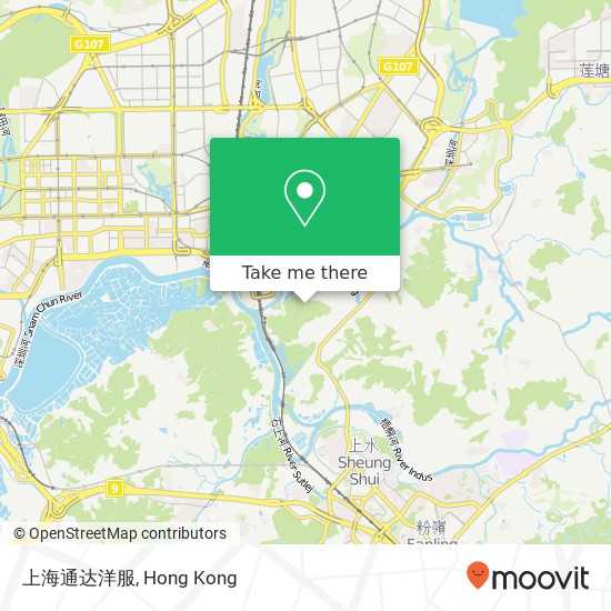 上海通达洋服 map