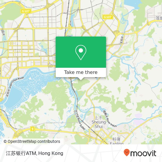 江苏银行ATM map