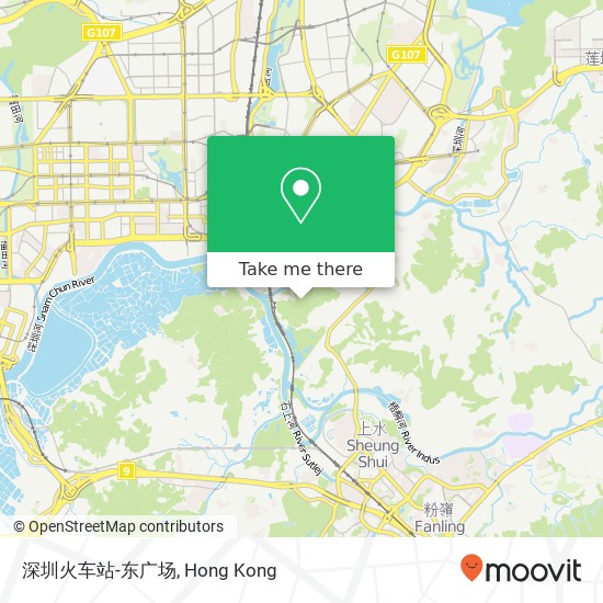 深圳火车站-东广场 map