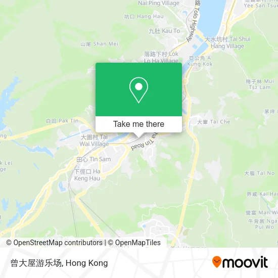 曾大屋游乐场地圖