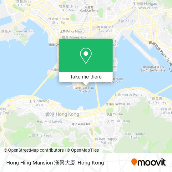 Hong Hing Mansion 漢興大廈 map