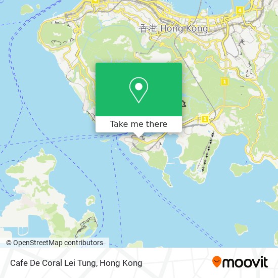 Cafe De Coral Lei Tung map
