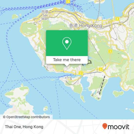 Thai One, Nam Ning St map