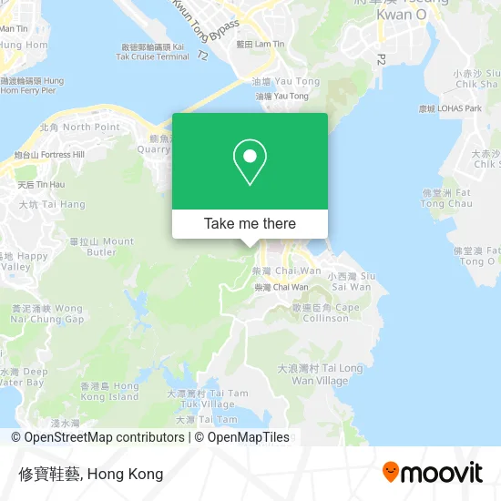 修寶鞋藝 map