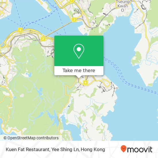 Kuen Fat Restaurant, Yee Shing Ln map